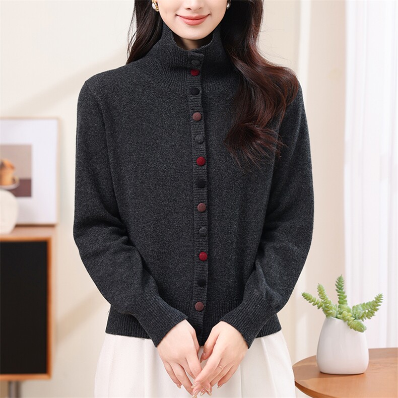 新款bao现货2025春秋方领毛衣女士套头长袖秋冬打底针织衬衫,商品下架区,韩然一族