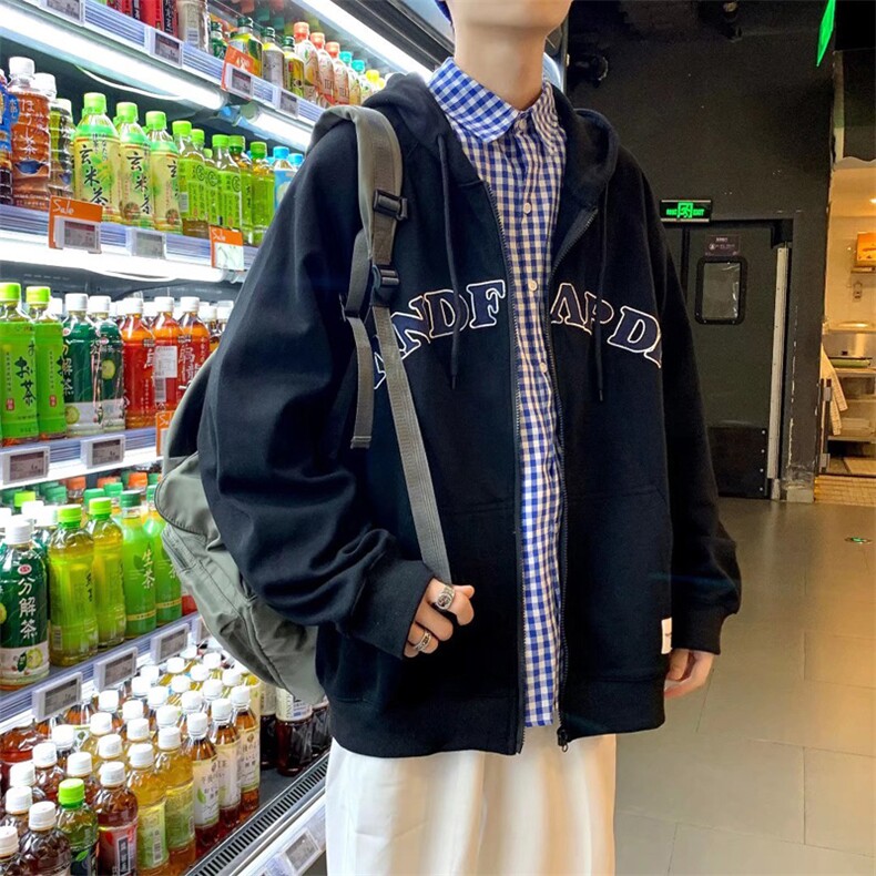 男春季新款卫衣加绒薄款两款卫衣Y10P30图片