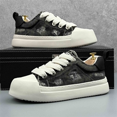 X4970-p275板鞋男夏季新款牛仔布鞋厚底增高休闲鞋男，男鞋帆布鞋，星座1407-3