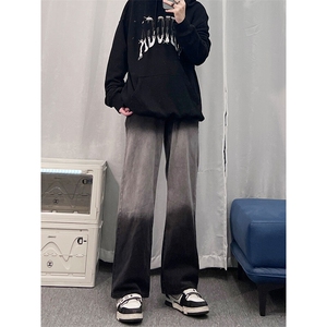 渐变修身牛仔裤美式高街vibe裤子XZ310A-4-NZ11-P55图片