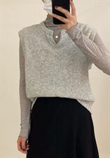 抗起球马甲?薄款打底，女装马甲，FMV