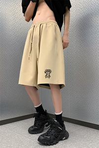 25年新款抖音直播得物高品质菠萝格运动休闲短裤K015特P25图片
