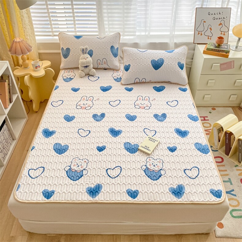 2023新款新款凉感丝乳胶艾草席系列，凉席，一起卖家纺