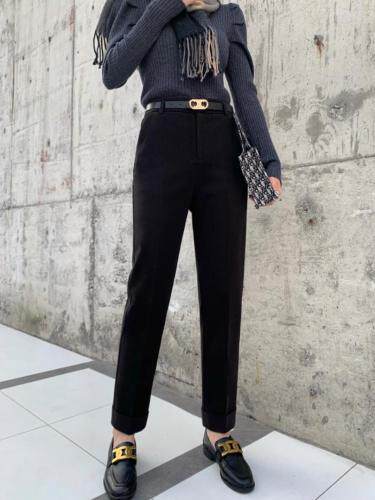 2021冬季新款裤子，女装，雪莉·金