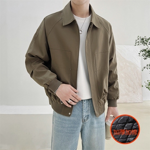 冬季2023轻熟纯色休闲夹克店主风薄款批130.A236-JK5025-P140图片