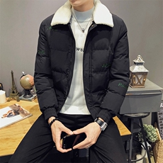 A313-M812冬季棉服男加厚棉袄店主风短款棉服男，男装棉衣，电商A313