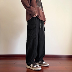 07秋冬加绒加厚多口袋工装裤美式冲锋裤XZ211-1-K2368-P60加绒65，男装工装外套，星座211-1