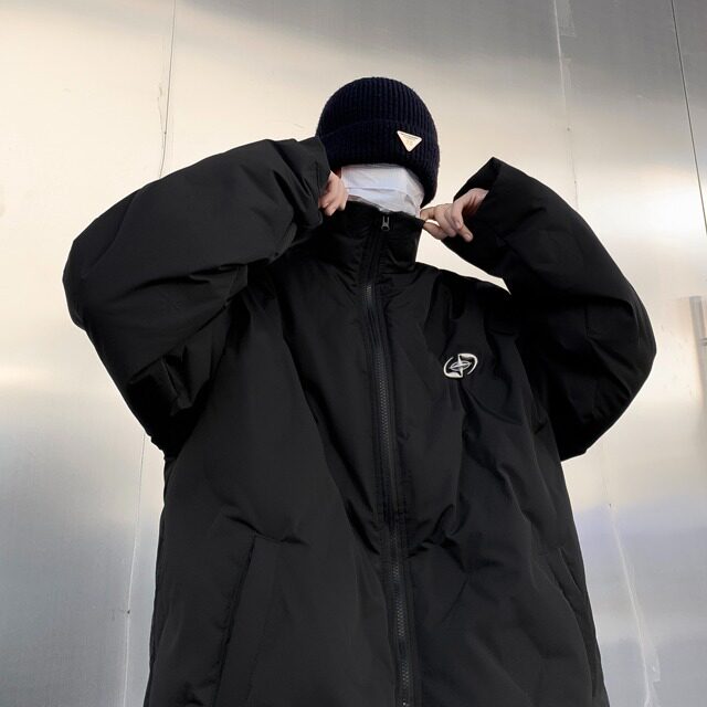 2024新款男女小牛津防水简约棉袄棉服气质慵懒百搭情侣棉服Y137,男装棉衣,星座506