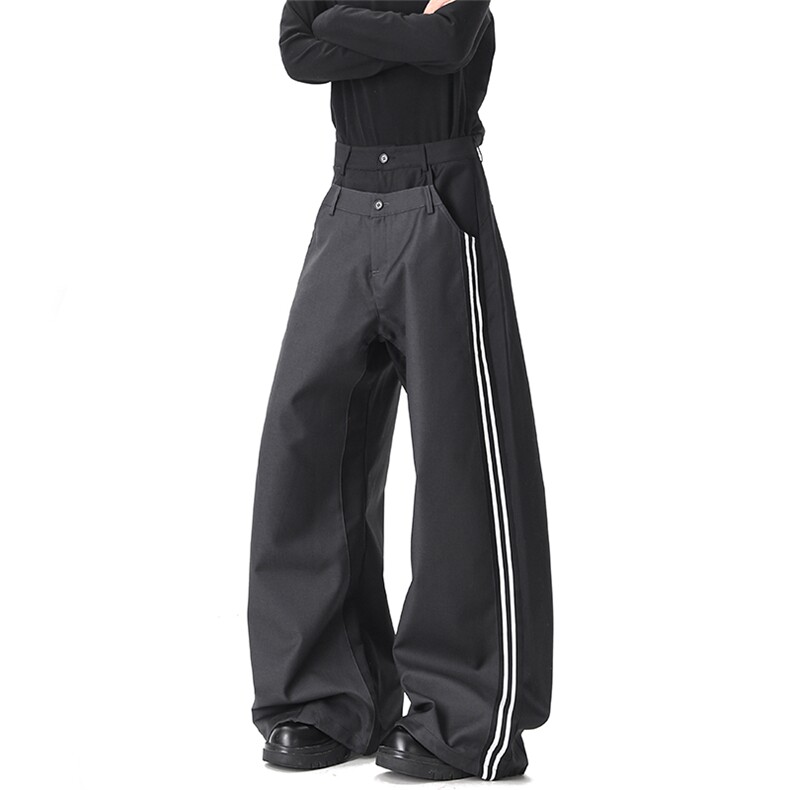 《现货主推》双腰带个性西装裤休闲裤GXX155-P65控98，男装西服套装，电商C303