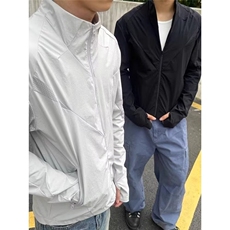 网眼防晒衣立领休闲跑步运动户外长袖轻量薄款修身防晒服，男装防晒衣，星座1210-1