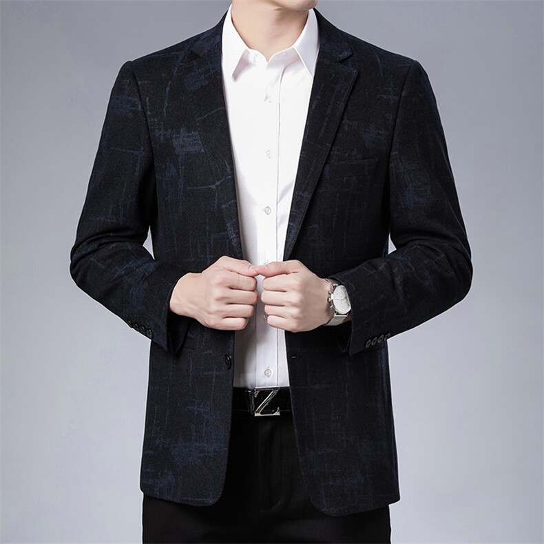 M20756钱塘2020-2秋冬男士高端商务休闲便服单西P170控价不低308图片