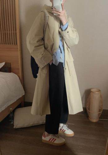 韩系简约风衣，女装风衣，9roove