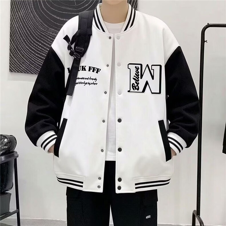 1506-1/JJ211/P40春秋痞帅外套男ins高街潮牌港风日系原宿风韩版,女装短外套,星座1506-1