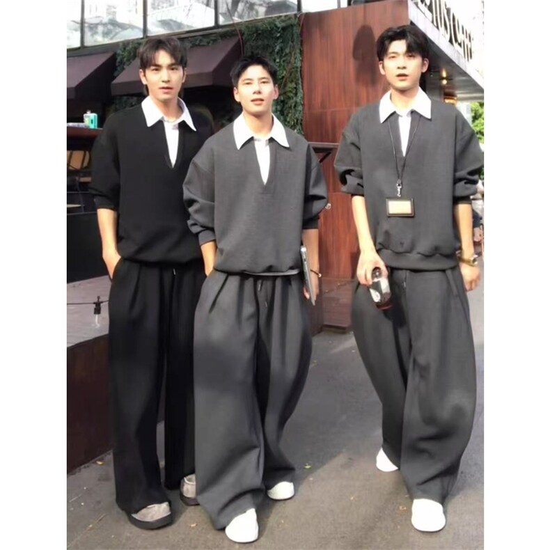 网图现货套装TZ106-P95上衣W205-P50裤子KK307-P45,男装休闲套装,星座1213