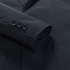 2023年新款冬季男士白鸭绒羽绒服翻领保暖外套修身西服大衣，男装羽绒服，电商B360