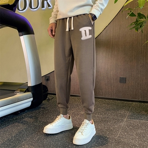 BK2202 常规P58 控78 加绒P68 控88 小伙风店主风印花休闲卫裤图片