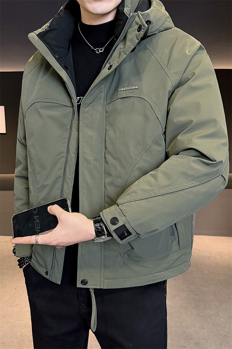 标50白鸭绒户外工装冲锋衣美式男装羽绒服C317-Y9958-P195,男装夹克,电商C317