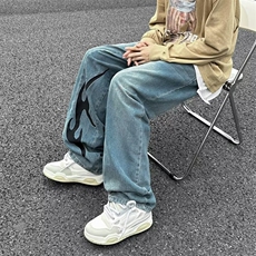 美式牛仔裤男款秋季长裤潮N7168P55，男装牛仔裤，星座1116-2