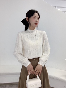 蕾丝磨毛上衣，其它，新依西阁