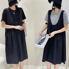 假两件连衣裙，女装连衣裙，戈朴