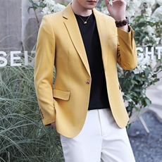 2025春季大货S-5XL男士休闲西装单西外套上衣DX6803P165，男装西服套装，电商D216