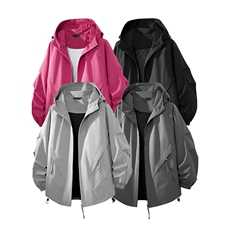 秋季新款现货连帽夹克男冲锋衣上衣外套DSA157B-JK7986-特P66，男装夹克，电商A157B