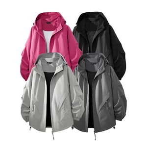 秋季新款现货连帽夹克男冲锋衣上衣外套DSA157B-JK7986-特P66图片