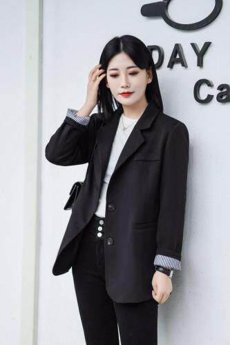 春款西装，女装西装，娇姿百合