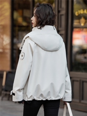 高端鹅绒女两件套2025冬季新款连帽保暖加厚派克服(内含报告），女装羽绒服，靓衣阁