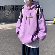 21秋季男卫衣连帽套头无性别打底衫-WY301P45限58，男装卫衣，电商A089-1