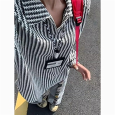 高级感格子衬衫男短袖潮牌痞帅衬衣男款2025新款男士夏季半袖上衣，男装T恤，星座516A
