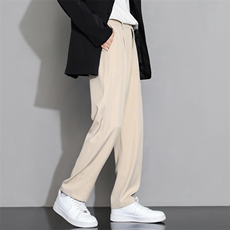 春夏薄款男士时尚修身休闲百搭直筒小西裤XZ310B-3-K8871-P40，男装休闲裤，星座310B-3