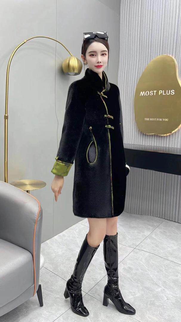 风盘扣貂外套排单中，其它，天使公主