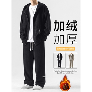 时尚休闲套装直筒垂顺休闲两件套 TZ827-常规特批126加绒特批146图片