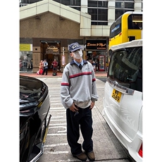 W002-P48美式复古polo领卫衣男款秋季撞色拼接套头长袖上衣，男装卫衣，电商B323A