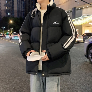量大优可提供视频冬棉衣立领条纹HD019-1-MF5209-P75图片