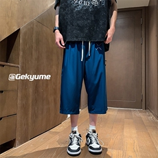 冰丝七分裤男大码速干短裤男五分裤QK72305-P25，男装休闲裤，电商A040