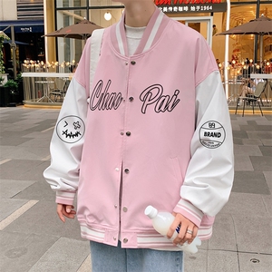 ！2023春季新款男士棒球夹克百搭潮流撞色棒球服外套JK303P60图片