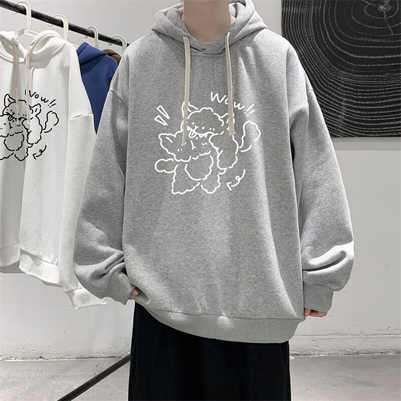 连帽卫衣男大码胖子帽衫大号运动服WY2427-P35,男装卫衣,电商A040