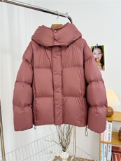 连帽加厚纯色男士面包服情侣羽绒服外套D213-6206-P450，男装羽绒服，电商D213
