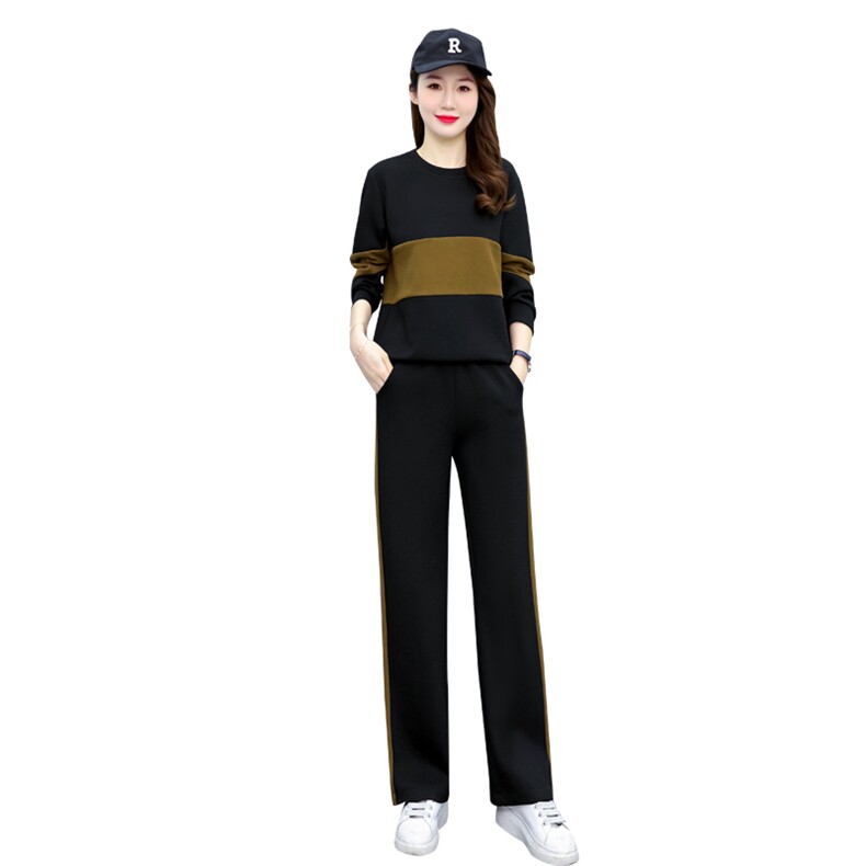 2025年春季休闲/淑女季套装/套裙时尚百搭显瘦气质潮流撞色,女装套装/套裙,梦依杭