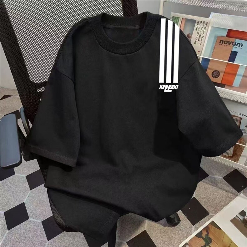 1506/QD2980/P30新款夏季短袖t恤男情侣宽松圆领上衣不起球,男装T恤,星座1506