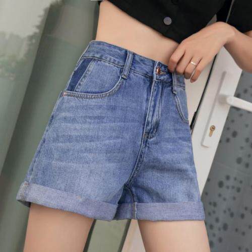 新款新款牛仔短裤薄料，女装，贝若依·歆萌
