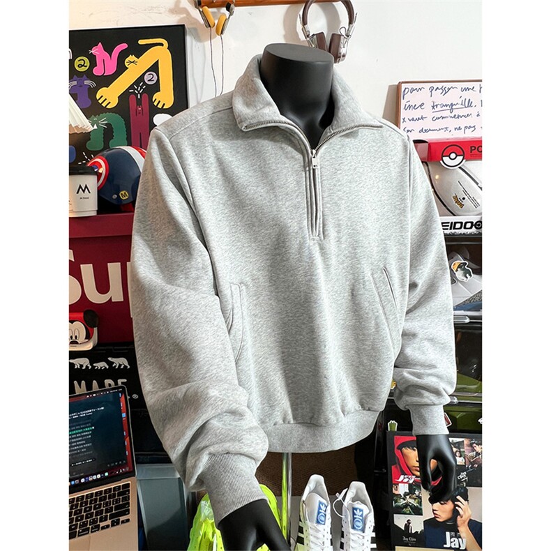 立领拉链卫衣男CP106-特p50,男装卫衣,电商B371