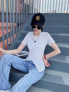 新款醋酸T恤,女装T恤,松田圣子