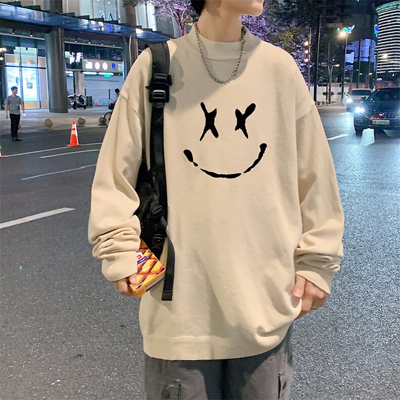 M18190-P45加绒款-P65半高领毛衣男士大码针织衫男毛线衣男,男装针织衫/毛衣,电商A040
