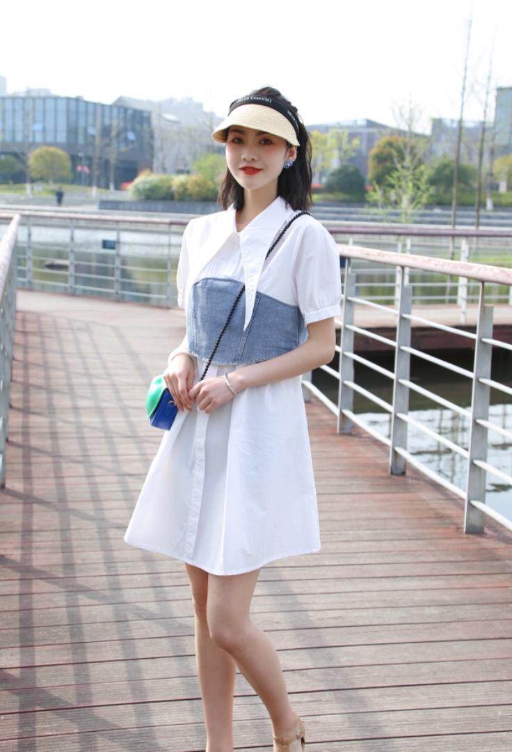 现货夏季连衣裙,女装连衣裙,维纳真蒂 纳易莲