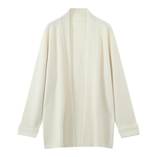 2025年秋季宽松型单件常规长袖开衫休闲/淑女，女装针织衫/毛衣，美够羊绒