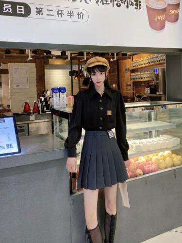 秋季新款套装，女装职业装，黑米