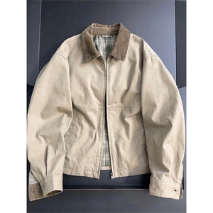 网图高品 试衣间同款男女装休闲拉链巴恩风翻领夹克外套 A882-P98图片